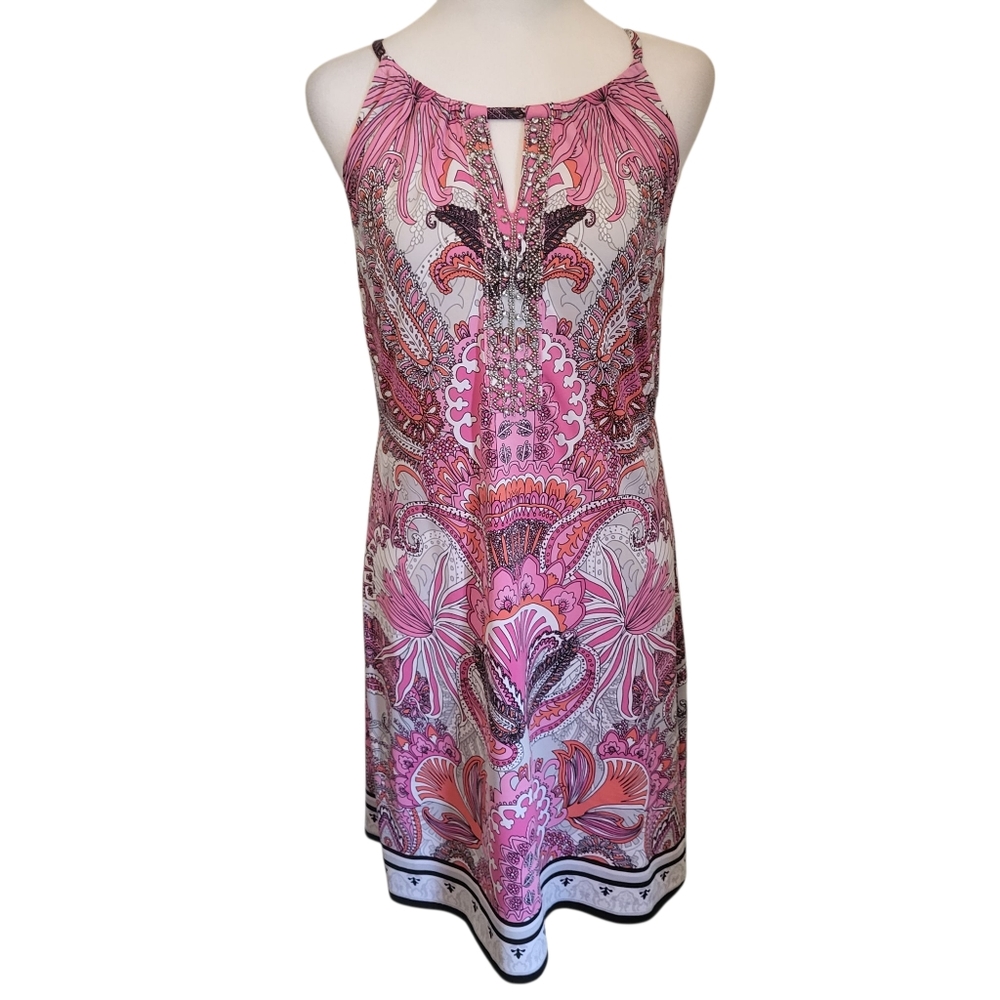 INC Sleeveless Dress Pink Sz S
